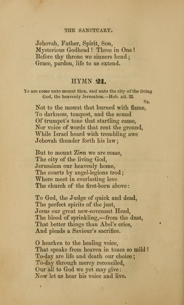 Hymns for the Worship of God: selected and arranged for the congregations connected with the Church of Scotland page 18