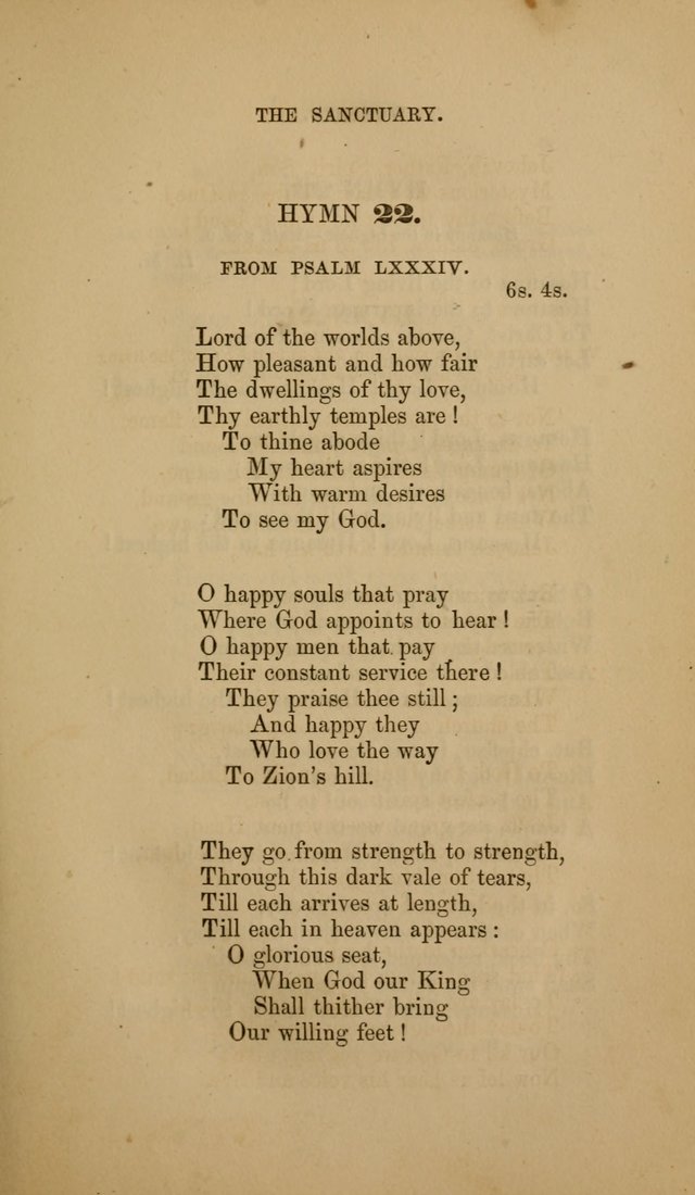 Hymns for the Worship of God: selected and arranged for the congregations connected with the Church of Scotland page 19