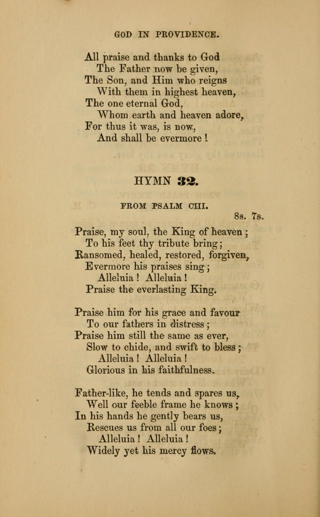 Hymns for the Worship of God: selected and arranged for the congregations connected with the Church of Scotland page 28