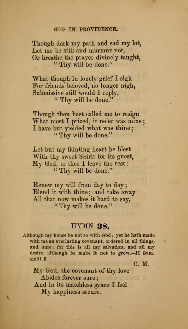 Hymns for the Worship of God: selected and arranged for the congregations connected with the Church of Scotland page 33