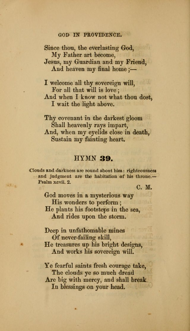 Hymns for the Worship of God: selected and arranged for the congregations connected with the Church of Scotland page 34