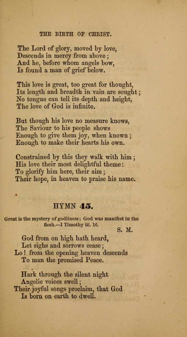 Hymns for the Worship of God: selected and arranged for the congregations connected with the Church of Scotland page 39