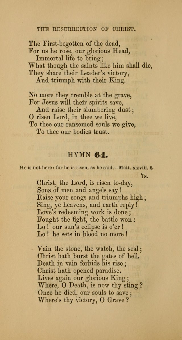 Hymns for the Worship of God: selected and arranged for the congregations connected with the Church of Scotland page 56