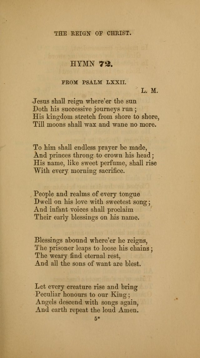 Hymns for the Worship of God: selected and arranged for the congregations connected with the Church of Scotland page 65