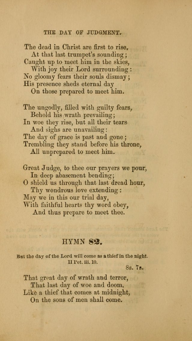 Hymns for the Worship of God: selected and arranged for the congregations connected with the Church of Scotland page 74