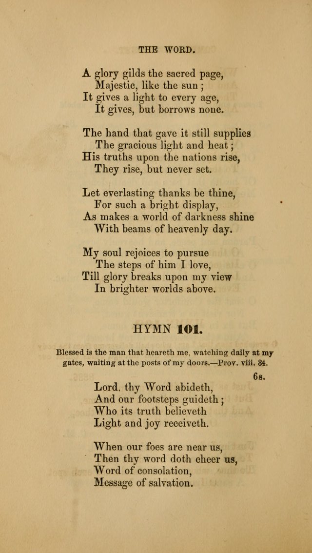 Hymns for the Worship of God: selected and arranged for the congregations connected with the Church of Scotland page 92