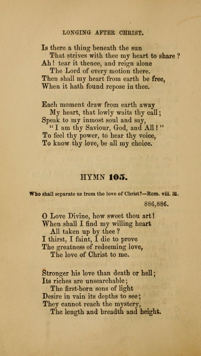 Hymns for the Worship of God: selected and arranged for the congregations connected with the Church of Scotland page 96