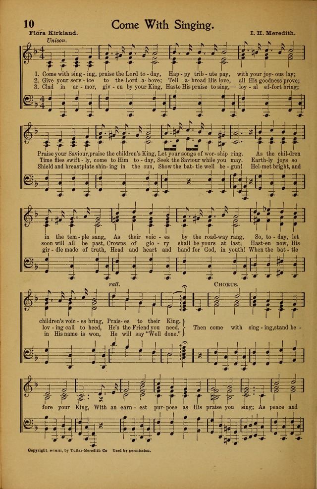 Hymns We Love, for Sunday Schools and All Devotional Meetings page 12