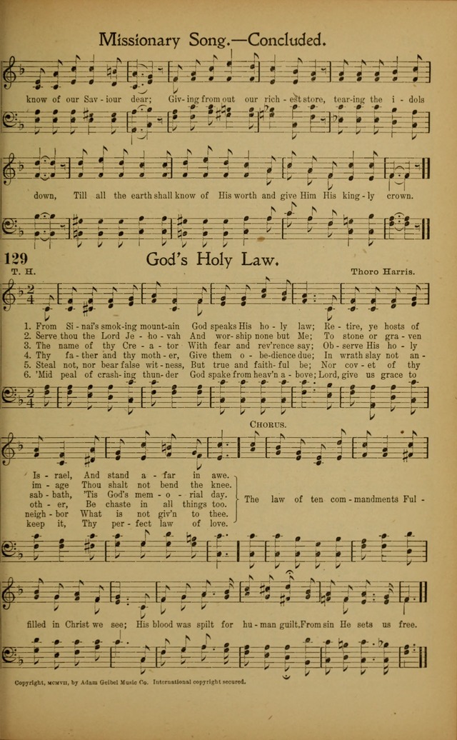 Hymns We Love, for Sunday Schools and All Devotional Meetings page 125