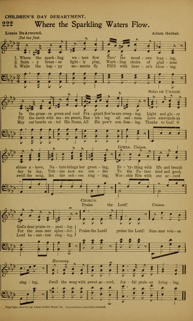 Hymns We Love, for Sunday Schools and All Devotional Meetings page 203