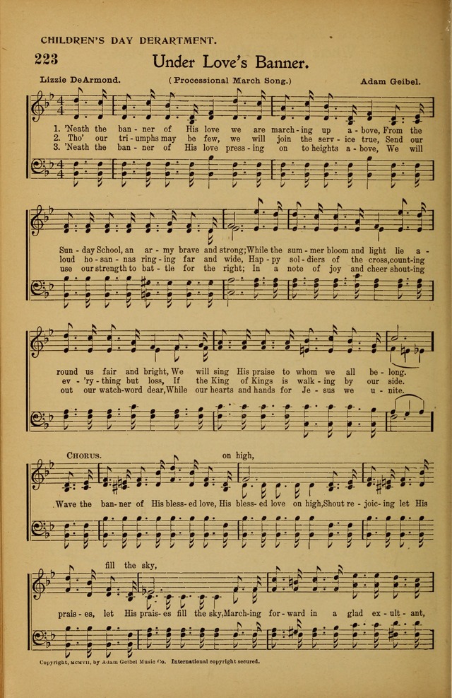 Hymns We Love, for Sunday Schools and All Devotional Meetings page 204