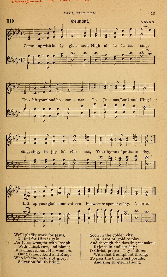 Hymnal with Music for Children page 22