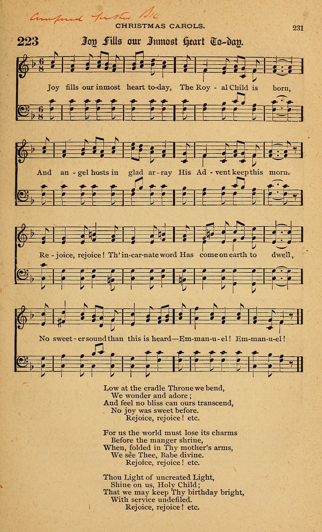 Hymnal with Music for Children page 242