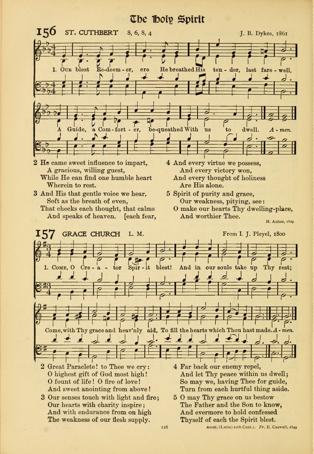 Hymns of Worship and Service (15th ed.) page 116