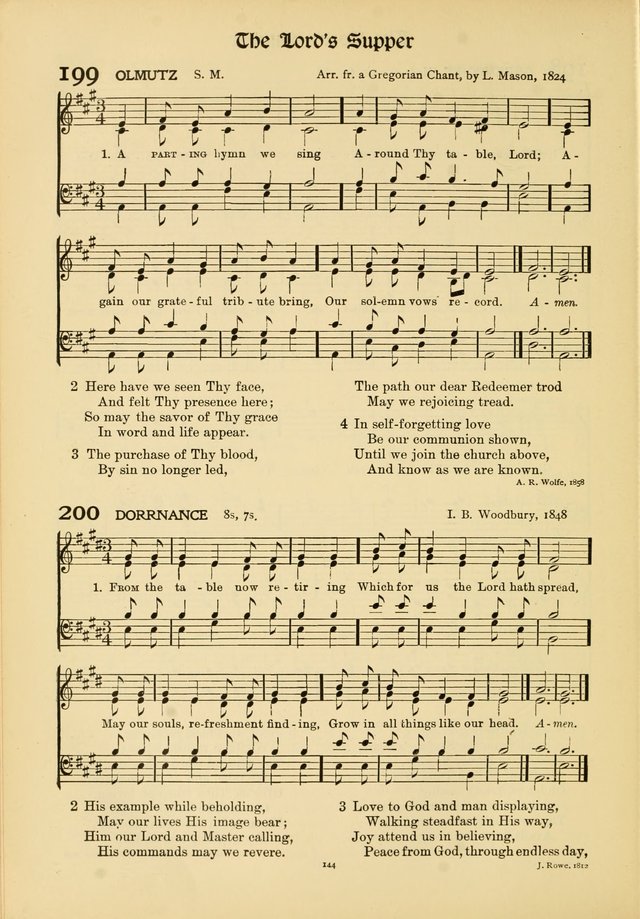 Hymns of Worship and Service (15th ed.) page 144