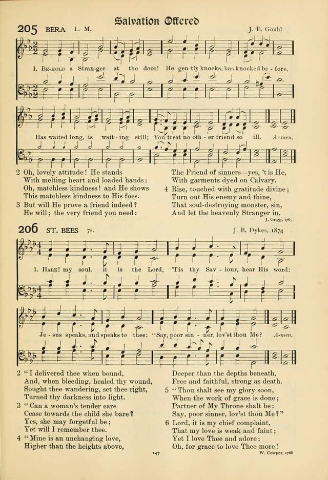 Hymns of Worship and Service (15th ed.) page 147