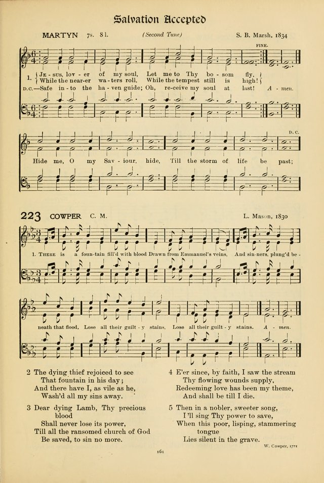 Hymns of Worship and Service (15th ed.) page 161