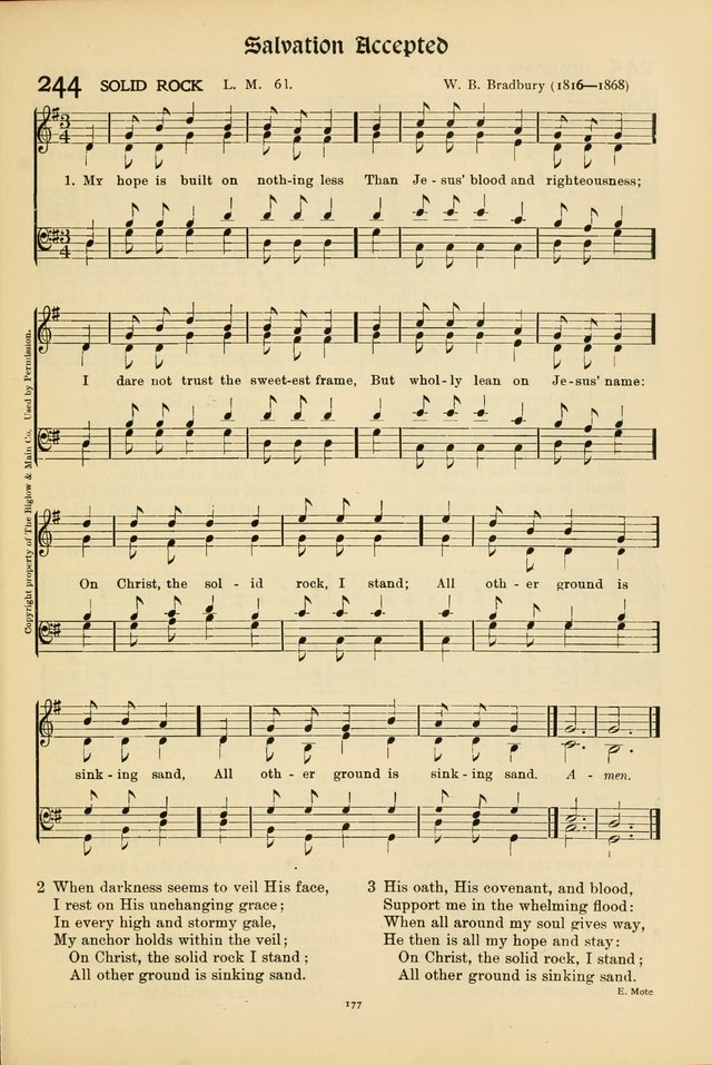 Hymns of Worship and Service (15th ed.) page 177