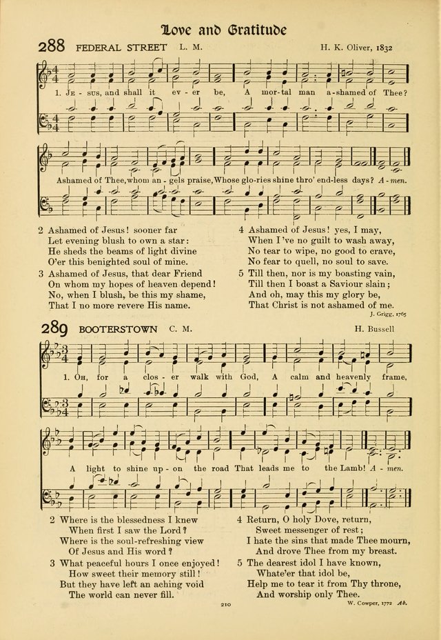 Hymns of Worship and Service (15th ed.) page 210