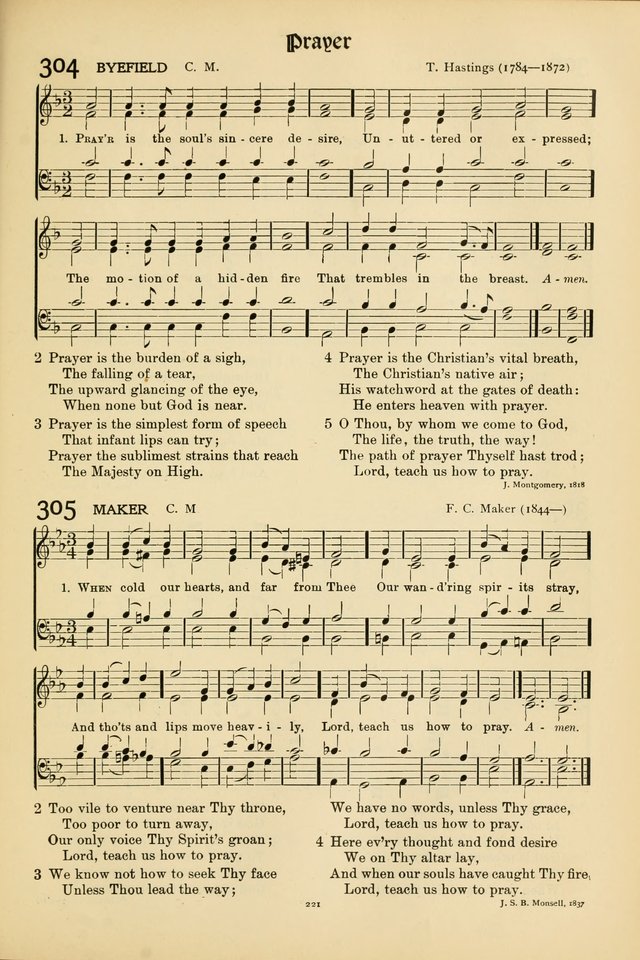 Hymns of Worship and Service (15th ed.) page 221