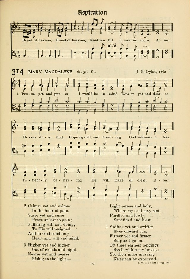 Hymns of Worship and Service (15th ed.) page 227