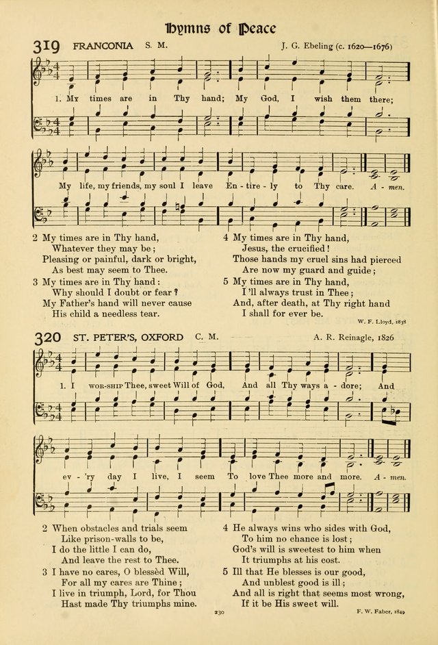 Hymns of Worship and Service (15th ed.) page 230