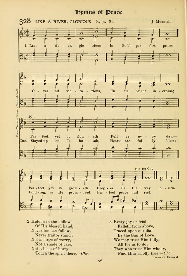 Hymns of Worship and Service (15th ed.) page 236