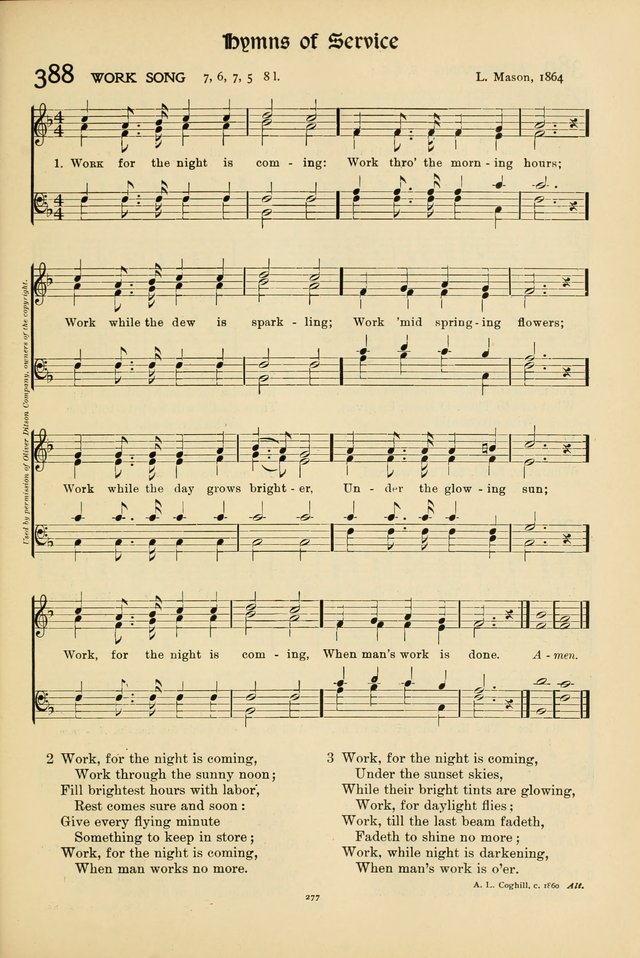 Hymns of Worship and Service (15th ed.) page 277