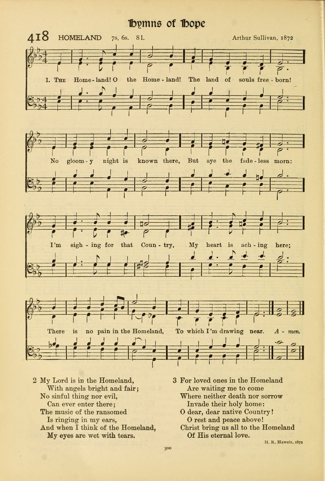 Hymns of Worship and Service (15th ed.) page 300