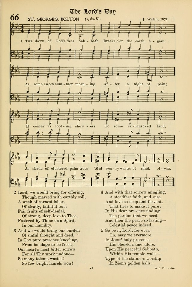 Hymns of Worship and Service (15th ed.) page 47