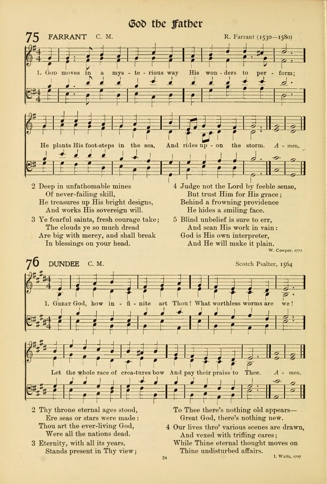 Hymns of Worship and Service (15th ed.) page 54