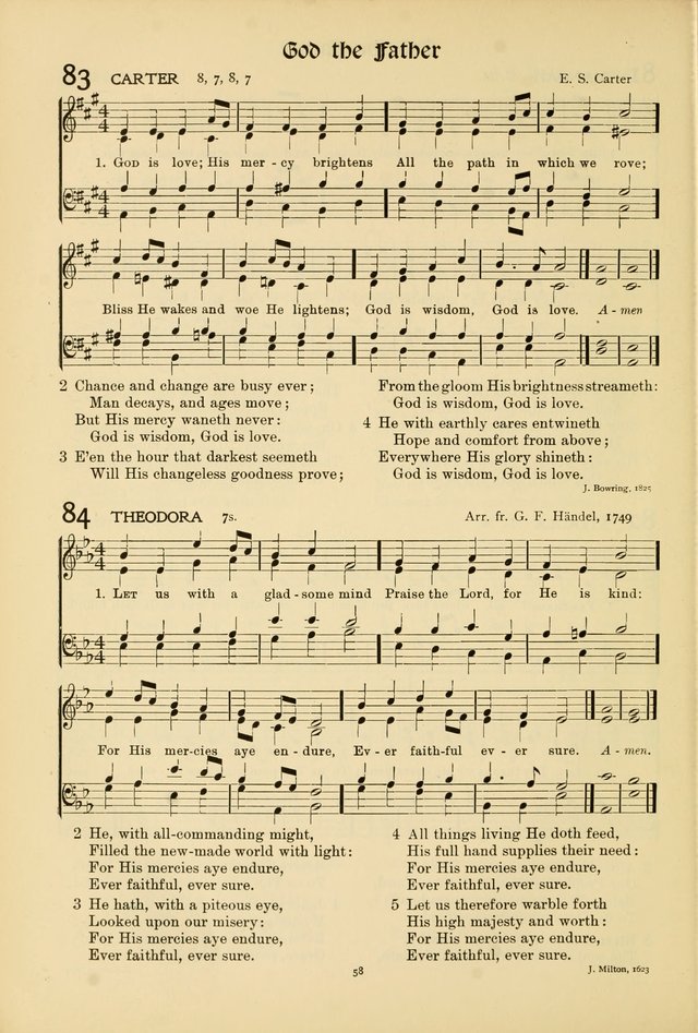 Hymns of Worship and Service (15th ed.) page 58