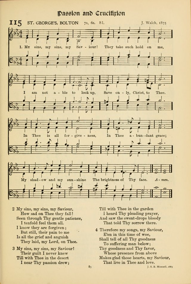 Hymns of Worship and Service (15th ed.) page 83