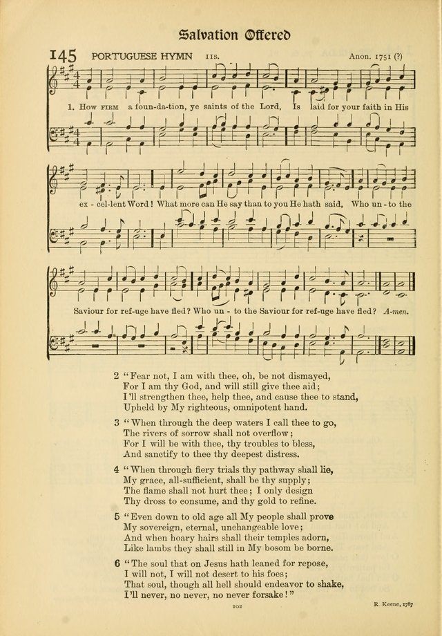 Hymns of Worship and Service. (Chapel ed.) page 102