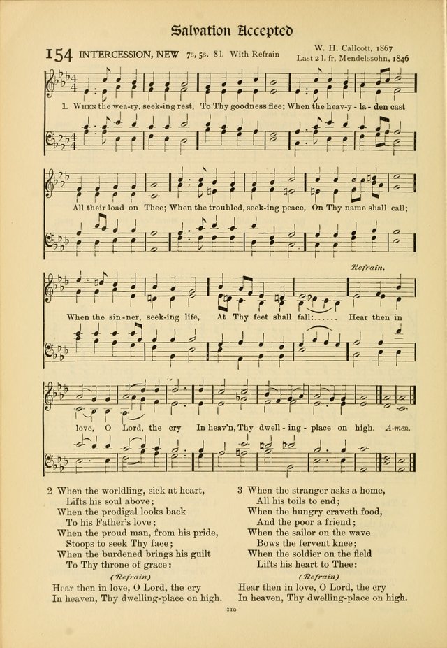 Hymns of Worship and Service. (Chapel ed.) page 110