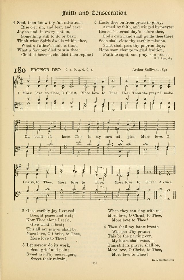 Hymns of Worship and Service. (Chapel ed.) page 131