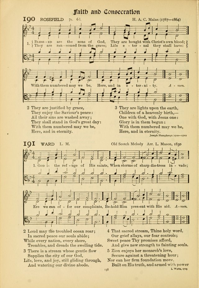 Hymns of Worship and Service. (Chapel ed.) page 138