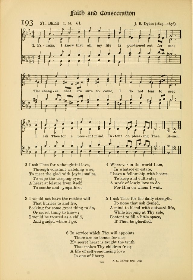 Hymns of Worship and Service. (Chapel ed.) page 140