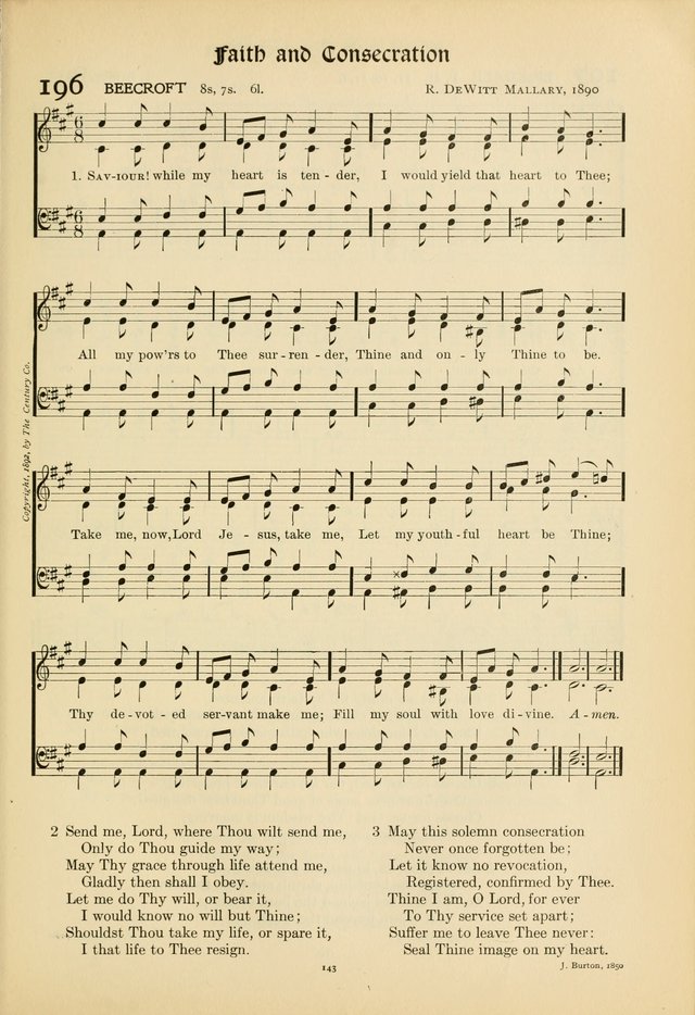 Hymns of Worship and Service. (Chapel ed.) page 143