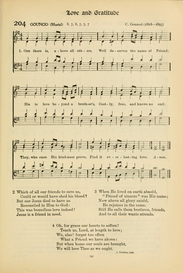 Hymns of Worship and Service. (Chapel ed.) page 151