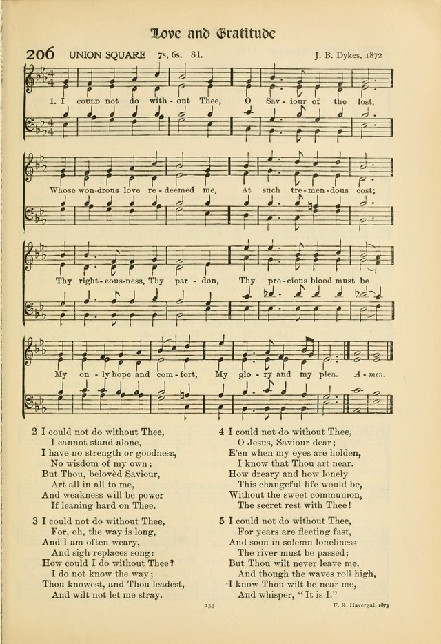 Hymns of Worship and Service. (Chapel ed.) page 153