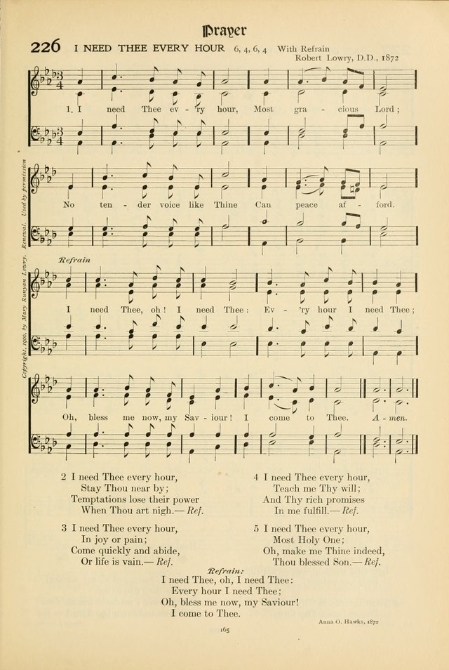 Hymns of Worship and Service. (Chapel ed.) page 165