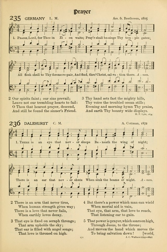 Hymns of Worship and Service. (Chapel ed.) page 171