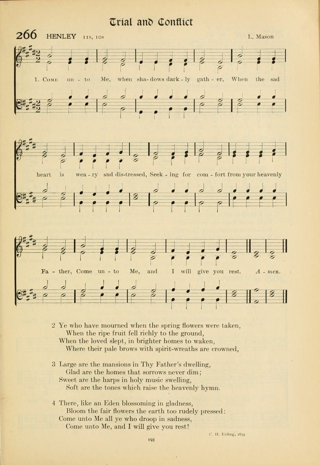 Hymns of Worship and Service. (Chapel ed.) page 193