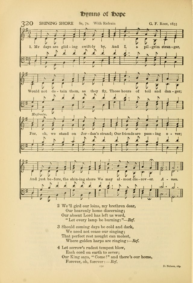 Hymns of Worship and Service. (Chapel ed.) page 232