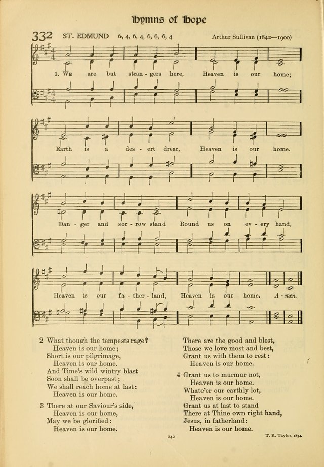 Hymns of Worship and Service. (Chapel ed.) page 242