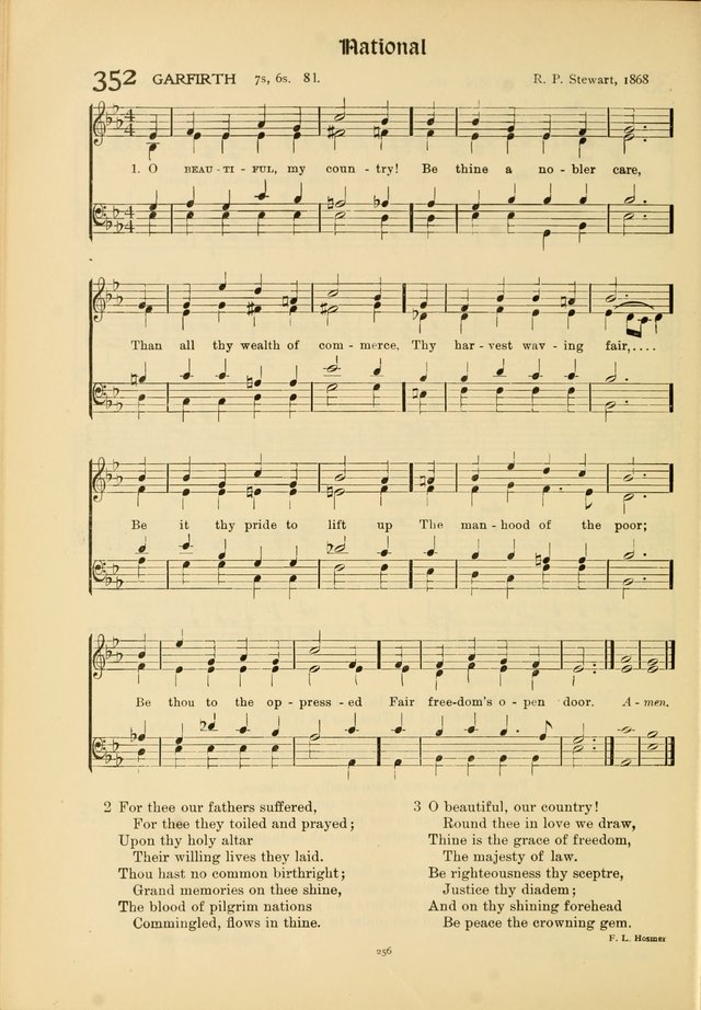 Hymns of Worship and Service. (Chapel ed.) page 256