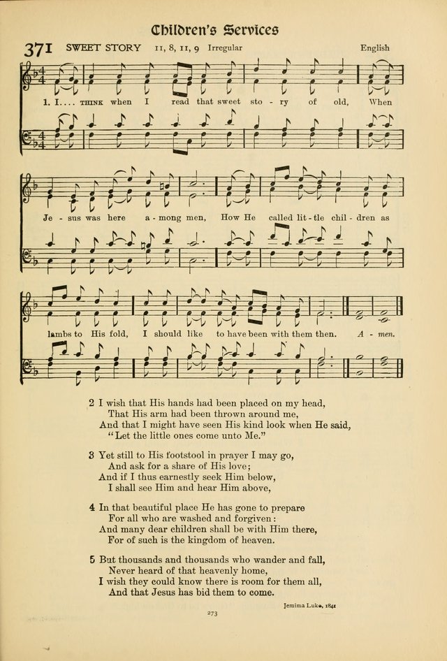 Hymns of Worship and Service. (Chapel ed.) page 273