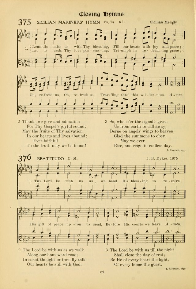 Hymns of Worship and Service. (Chapel ed.) page 276