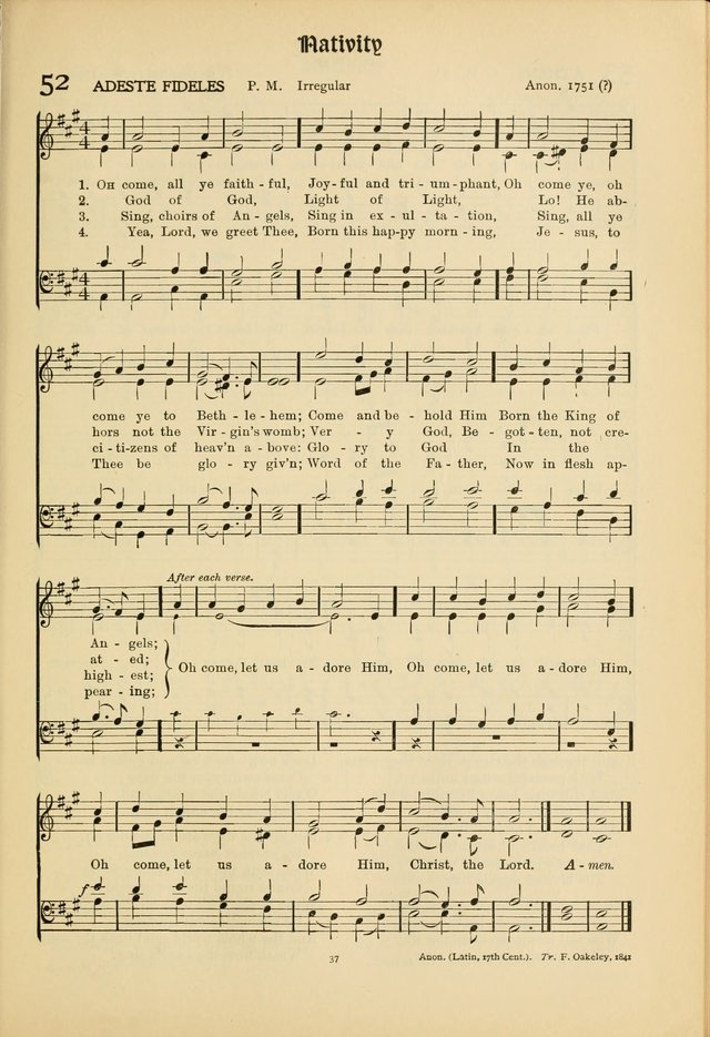 Hymns of Worship and Service. (Chapel ed.) page 37